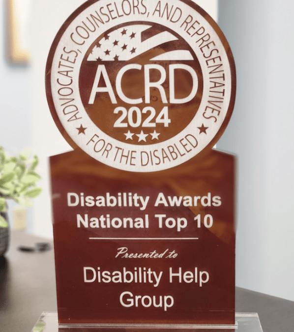 Disability Help Group Recognized As A National Top 10 Social Security Disability Firm in 2024